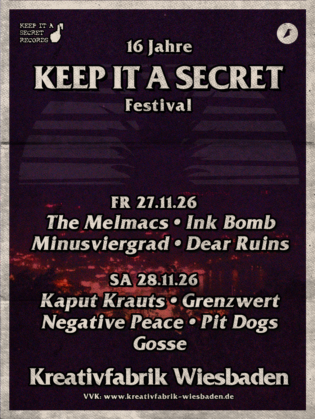 16 Jahre Keep it a Secret