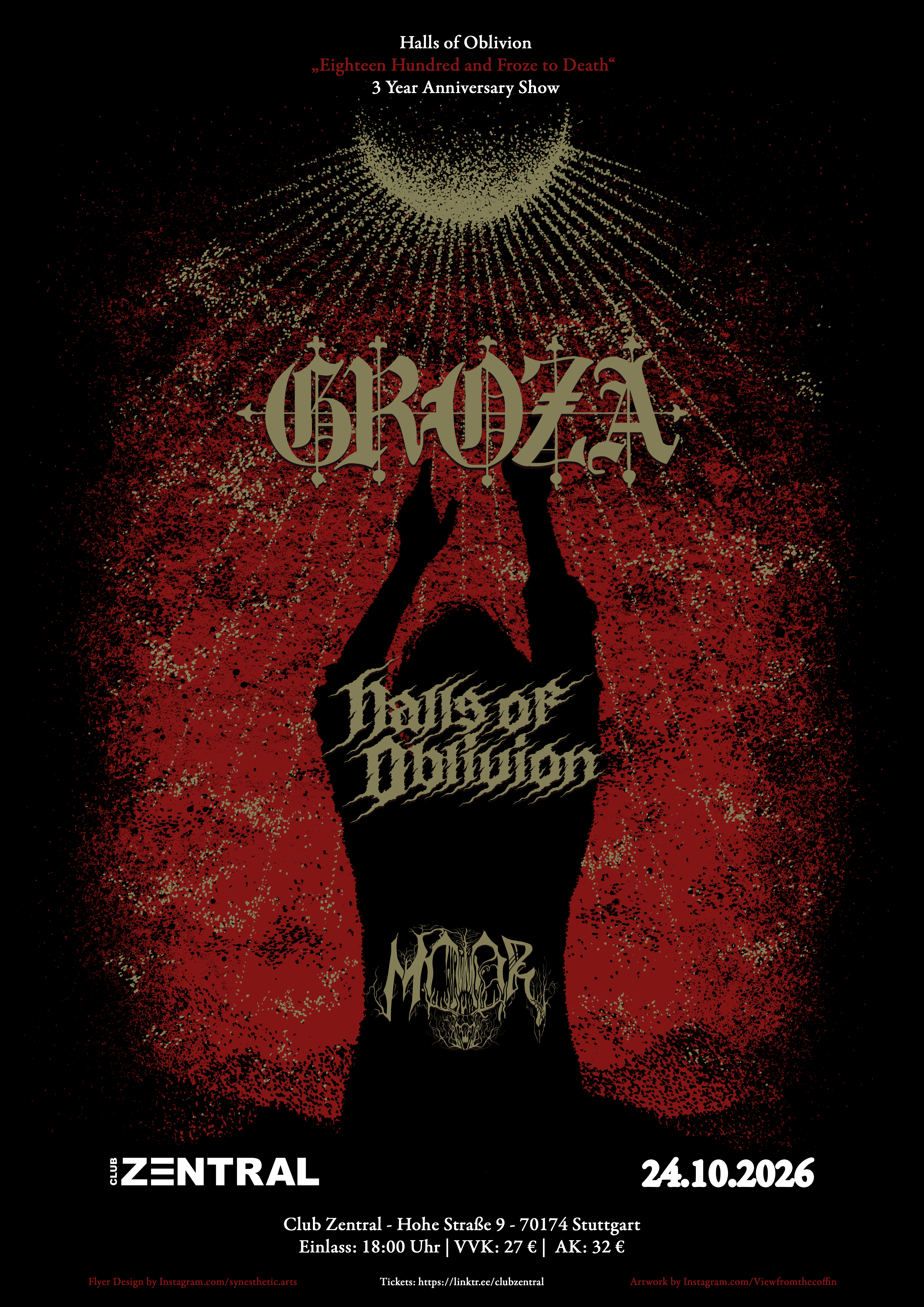 GROZA | HALLS OF OBLIVION | MOOR