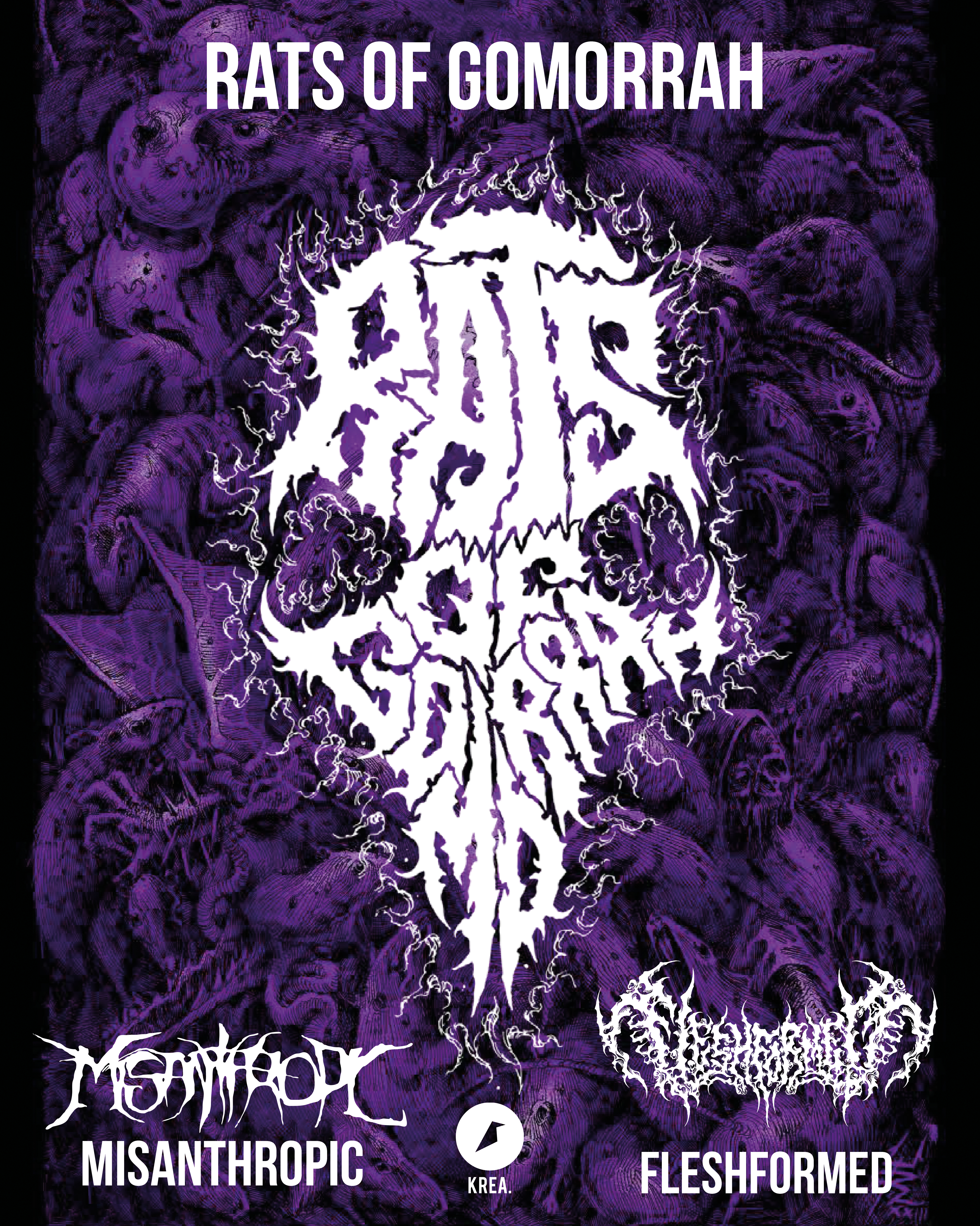 Rats Of Gomorrah / Misanthropic / Fleshformed
