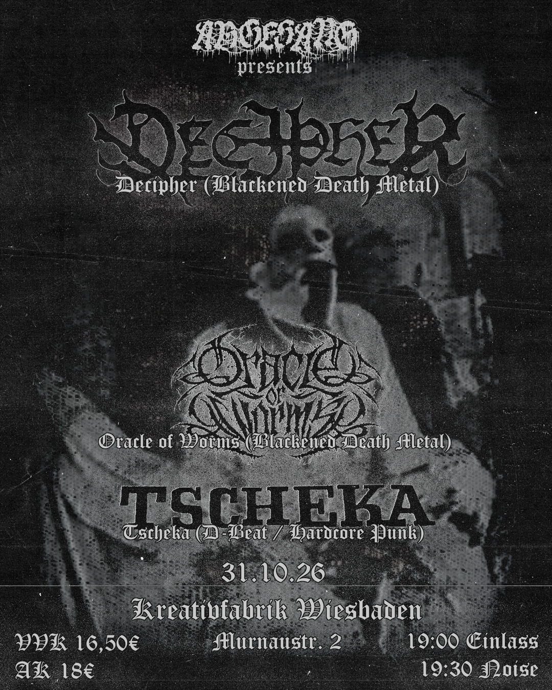 Decipher / Oracle of Worms / Tscheka