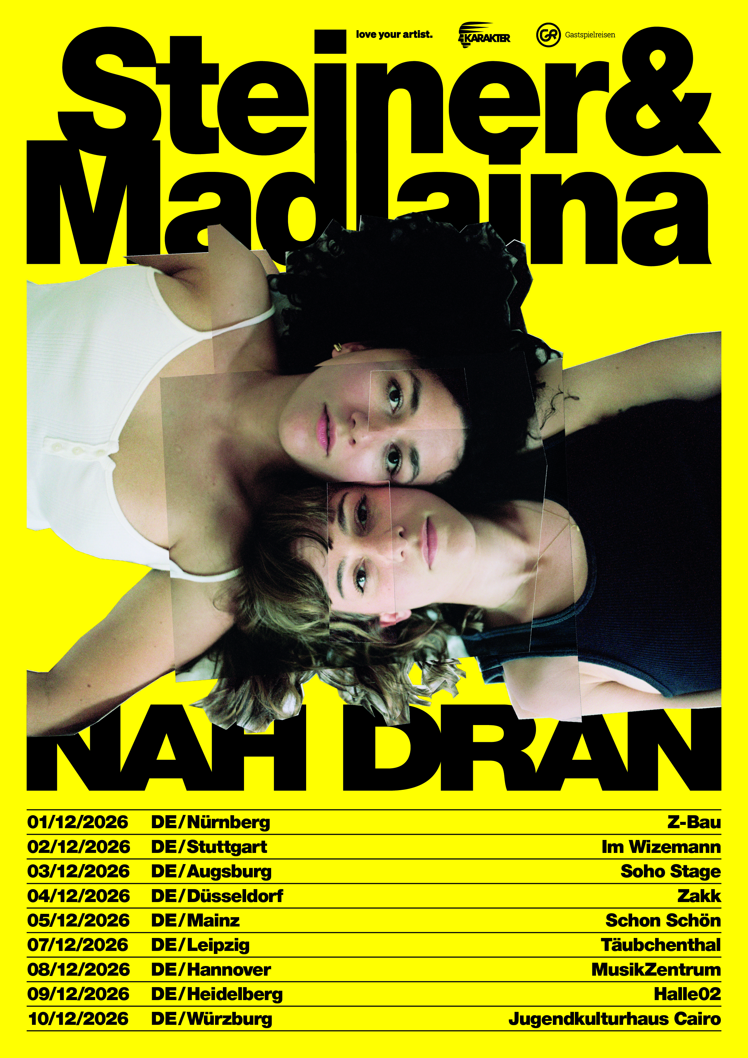 Steiner & Madlaina | Nah Dran 2026