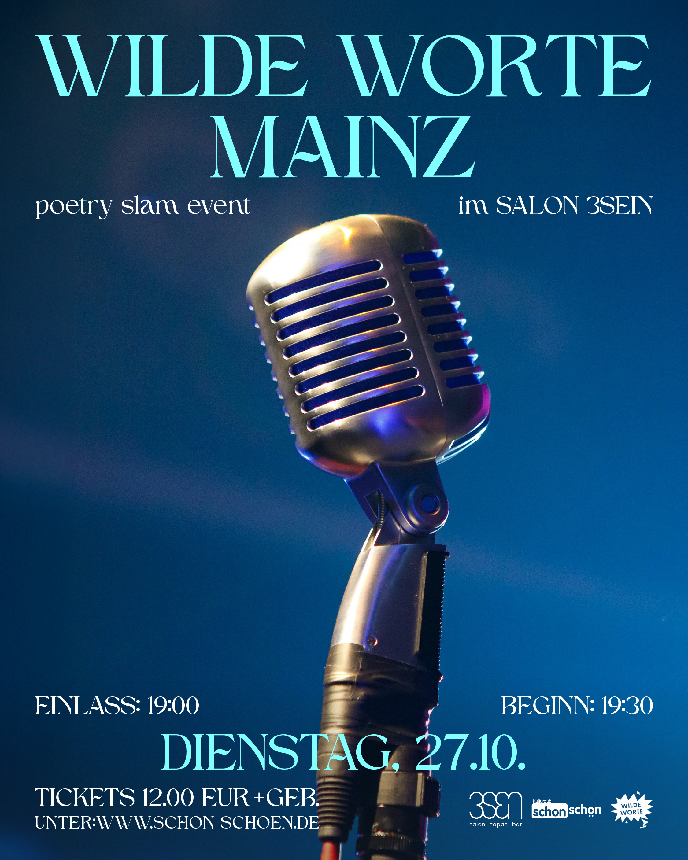 Wilde Worte – Poetry Slam im 3Sein